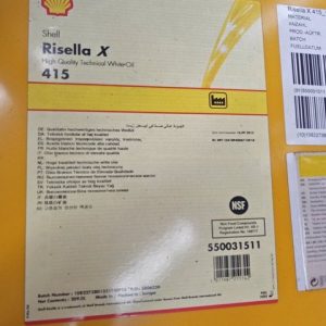 Shell Risella X-415 ( 1 Drum @209L )