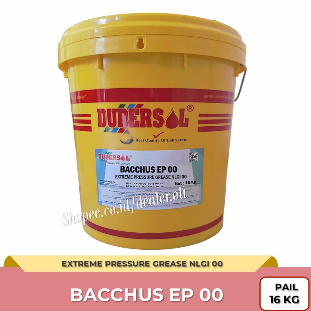 Dupersol Bacchus EP 00 — Grease NLGI 00