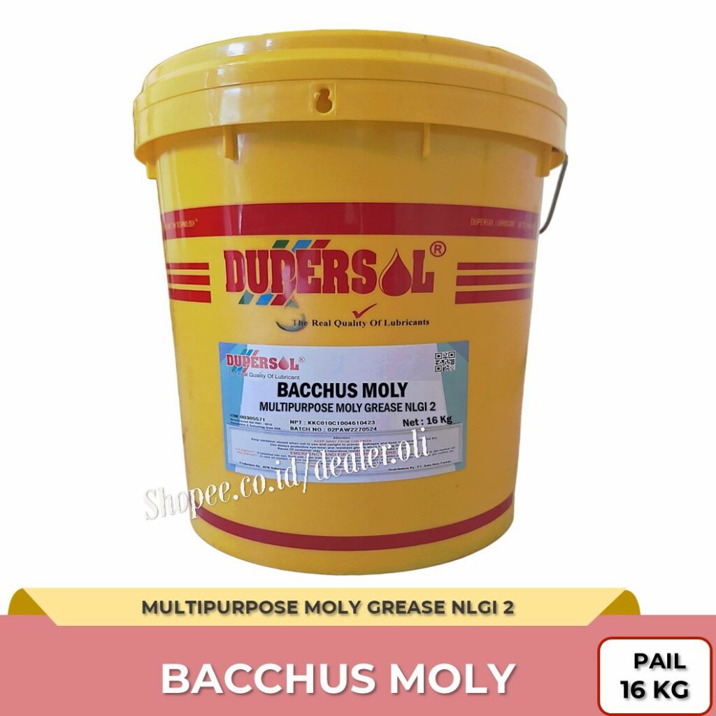 Dupersol Bacchus Moly — Grease NLGI 2