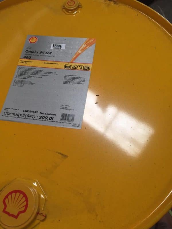Shell Omala S4 GX-460, Oli Sintetis Gear Industri ISO VG 460