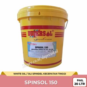Dupersol Spinsol 150 — Oli Spindle ISO VG 150