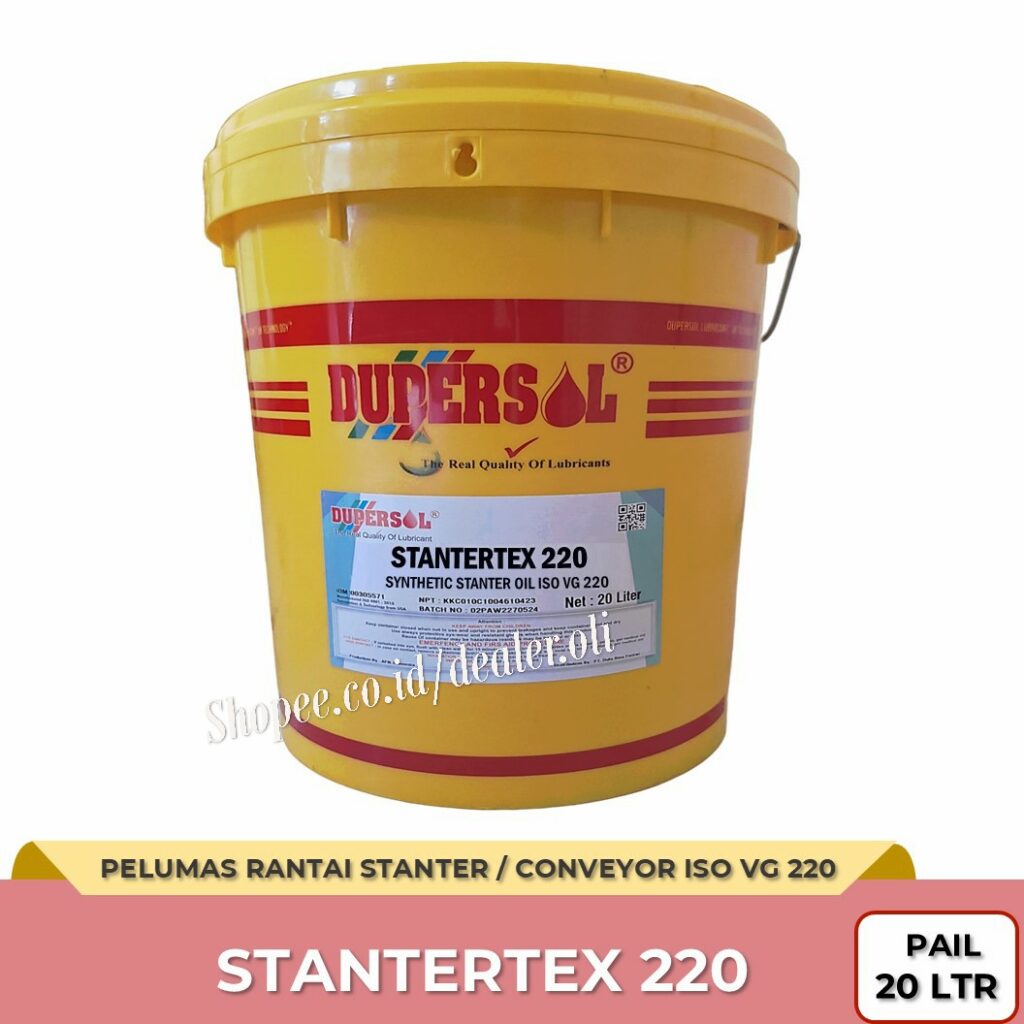 Dupersol Stentertex 220 — Oli Rantai Mesin Stenter ISO VG 220