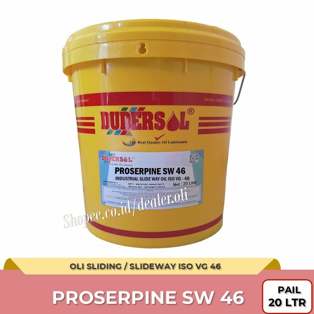 Dupersol Proserpine SW 46 — Oli Slide Way ISO VG 46