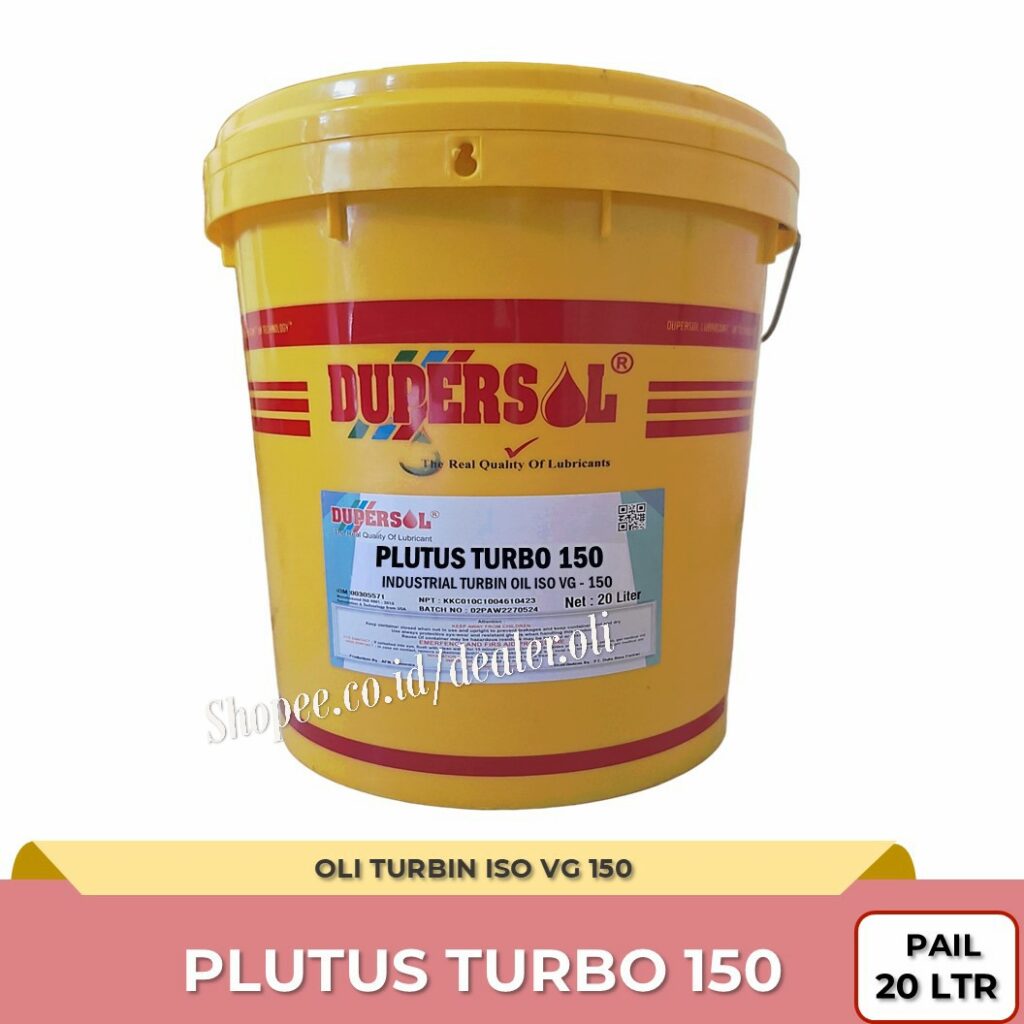Dupersol Plutus Turbo 150 — Oli Turbin ISO VG 150