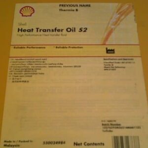 Shell Heat Transfer Oil S2, Oli Penghantar Panas ( Thermia B )